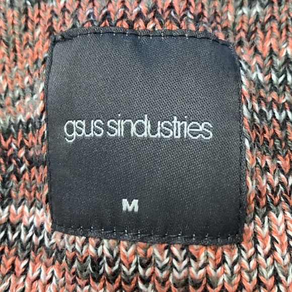 gsus sindustries 100% cotton, short sleeve, thick, crewneck sweater - Picture 4 of 8